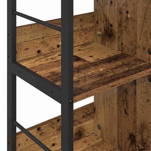 Bücherregal Altholz 102 x 32 x 72,5 cm Holzwerkstoff