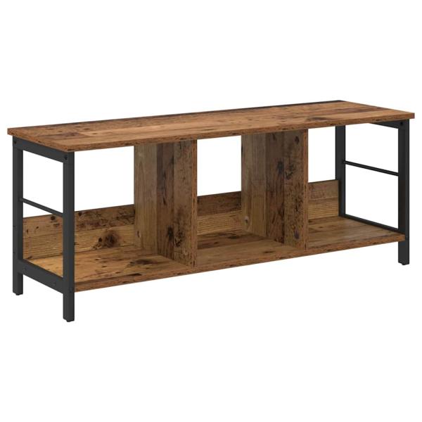 Bücherregal Altholz 102 x 32 x 40,5 cm Holzwerkstoff