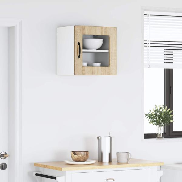 ARDEBO.de - Küchenwandschrank Sonoma-Eiche 40 x 31 x 40 cm Holzwerkstoff