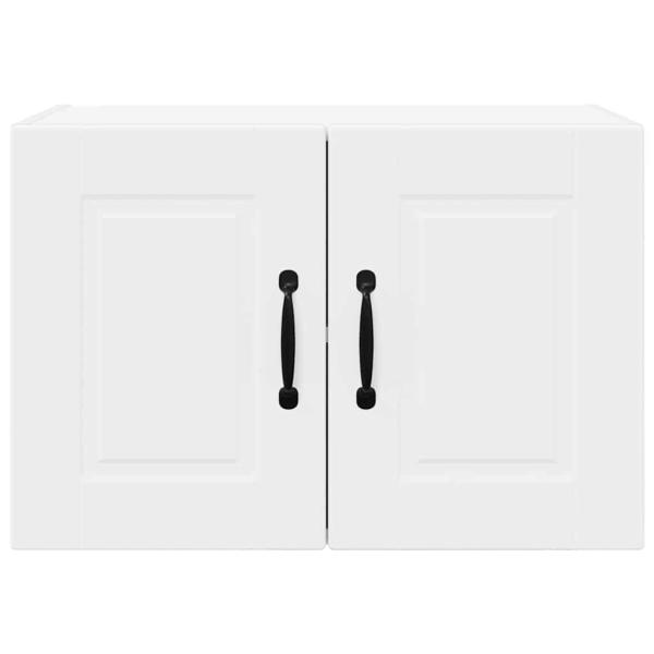 Küchenwandschrank mit Regal Weiß 60 x 31 x 40 cm Holzwerkstoff