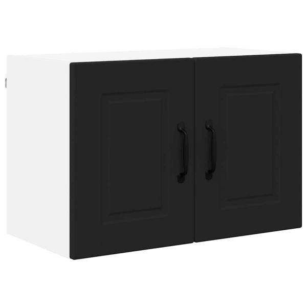Küchenwandschrank 2 pcs Schwarz 60 x 31 x 40 cm Holzwerkstoff