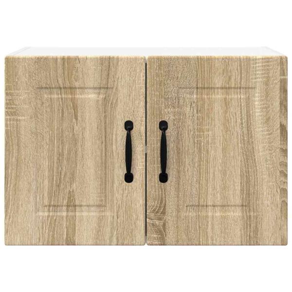 Küchenwandschrank mit Regal 2 pcs Sonoma-Eiche 60 x 31 x 40 cm