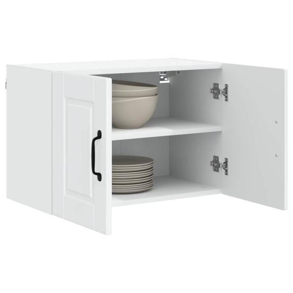 Küchenwandschrank Hochglanz Weiß 60 x 31 x 40 cm Holzwerkstoff