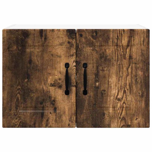 Küchenwandschrank mit Regal Geräucherte Eiche 60 x 31 x 40 cm