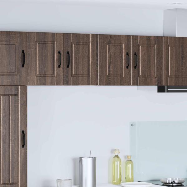 ARDEBO.de - Küchenwandschrank mit Regal Braun Eichen-Optik 60 x 31 x 40 cm