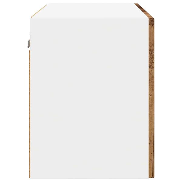 Küchenwandschrank 2 pcs Altholz 60 x 31 x 40 cm Holzwerkstoff