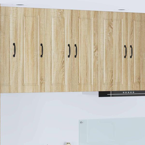 ARDEBO.de - Küchenwandschrank mit Regal 2 pcs Sonoma-Eiche 30 x 31 x 80 cm