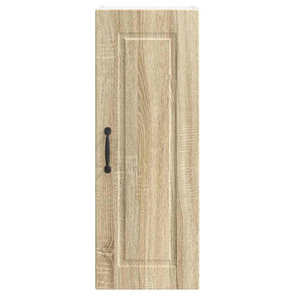 Küchenwandschrank mit Regal 2 pcs Sonoma-Eiche 30 x 31 x 80 cm