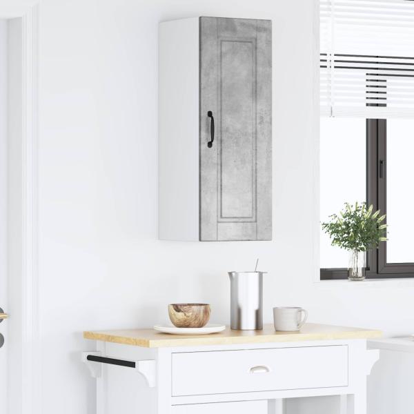 Küchenwandschrank Beton Grau 30 x 31 x 80 cm Holzwerkstoff