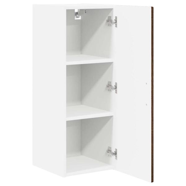 Küchenwandschrank 2 pcs Braun Eichen-Optik 30 x 31 x 80 cm