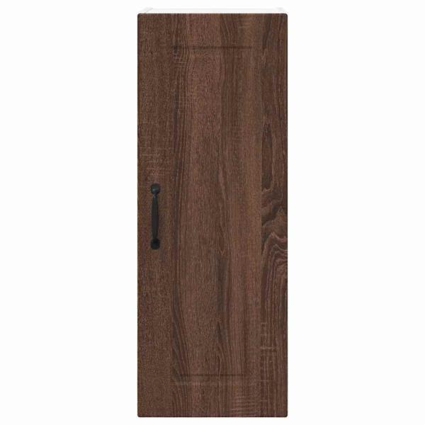 Küchenwandschrank 2 pcs Braun Eichen-Optik 30 x 31 x 80 cm