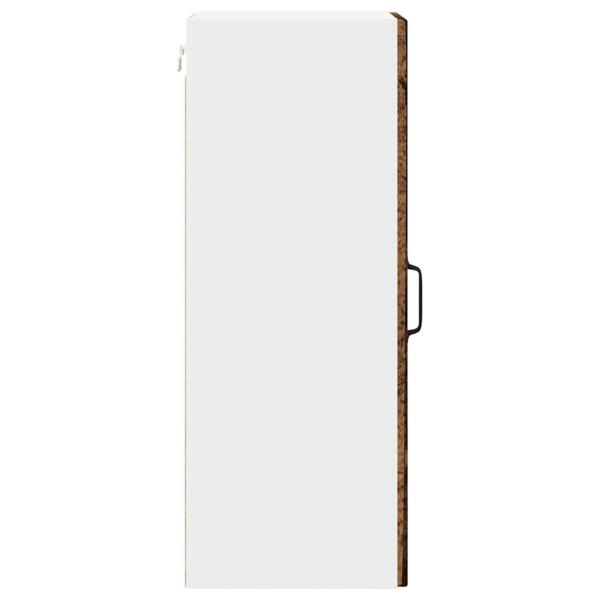 Küchenwandschrank mit Tür Altholz 30 x 31 x 80 cm Holzwerkstoff