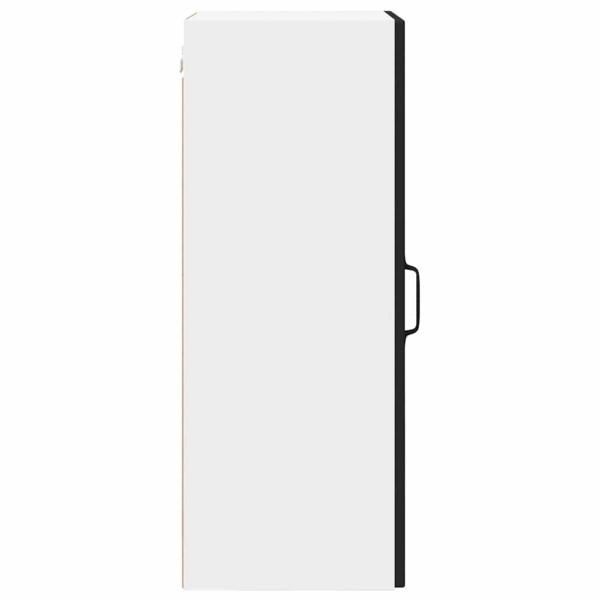 Küchenwandschrank mit Tür Schwarz 40 x 31 x 80 cm Holzwerkstoff