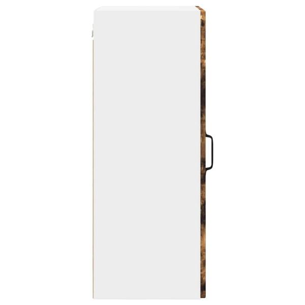 Küchenwandschrank mit Regal Geräucherte Eiche 40 x 31 x 80 cm