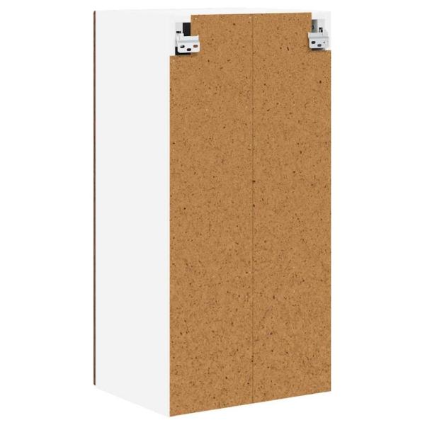 Küchenwandschrank mit Regal Braun Eichen-Optik 40 x 31 x 80 cm