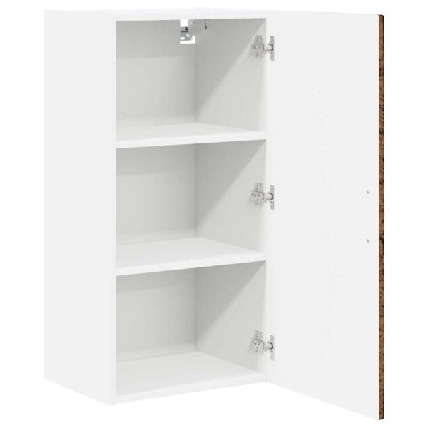 Küchenwandschrank mit Tür Altholz 40 x 31 x 80 cm Holzwerkstoff