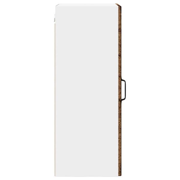 Küchenwandschrank mit Tür Altholz 40 x 31 x 80 cm Holzwerkstoff