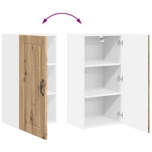 Küchenwandschrank Artisan-Eiche 40 x 31 x 80 cm Holzwerkstoff