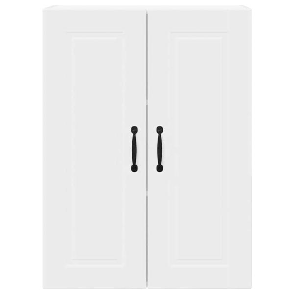 Küchenwandschrank mit Regal Weiß 60 x 31 x 80 cm Holzwerkstoff