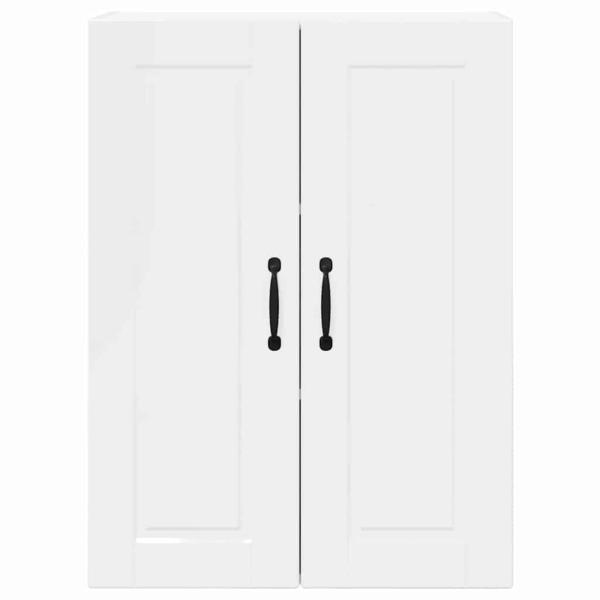 Küchenwandschrank Hochglanz Weiß 60 x 31 x 80 cm Holzwerkstoff