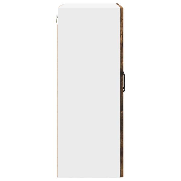 Küchenwandschrank mit Regal Geräucherte Eiche 60 x 31 x 80 cm