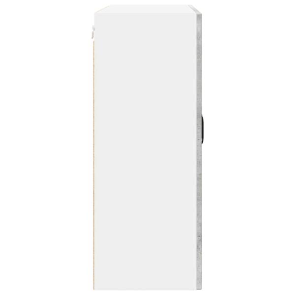 Küchenwandschrank Beton Grau 80 x 31 x 80 cm Holzwerkstoff