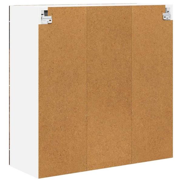 Küchenwandschrank mit Tür Altholz 80 x 31 x 80 cm Holzwerkstoff