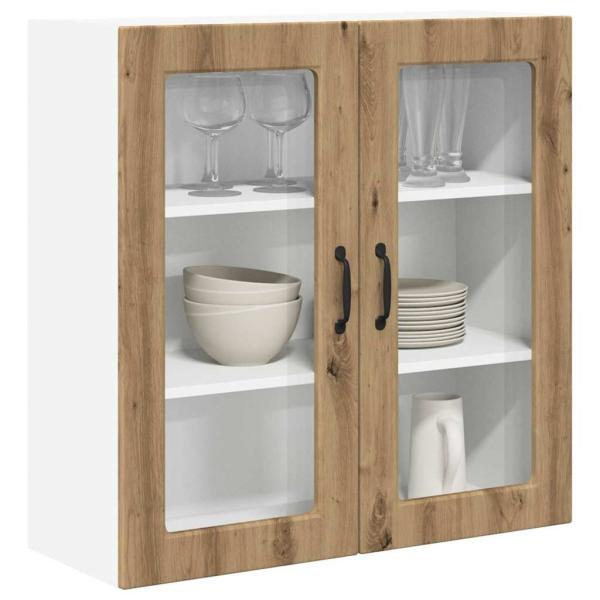 Küchenwandschrank Artisan-Eiche 80 x 31 x 80 cm Holzwerkstoff