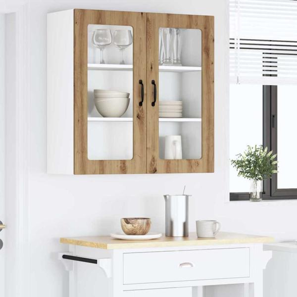 Küchenwandschrank Artisan-Eiche 80 x 31 x 80 cm Holzwerkstoff