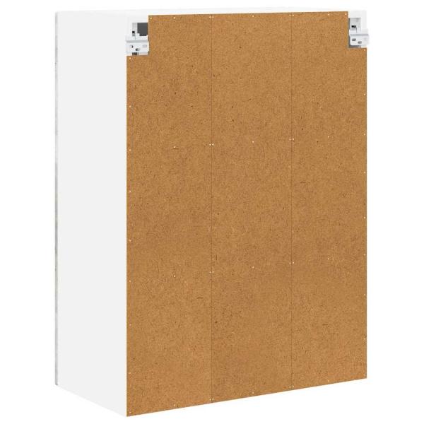Küchenwandschrank Beton Grau 60 x 31 x 80 cm Holzwerkstoff