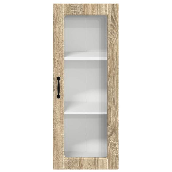 ARDEBO.de - Küchenwandschrank Sonoma-Eiche 40 x 31 x 100 cm Holzwerkstoff