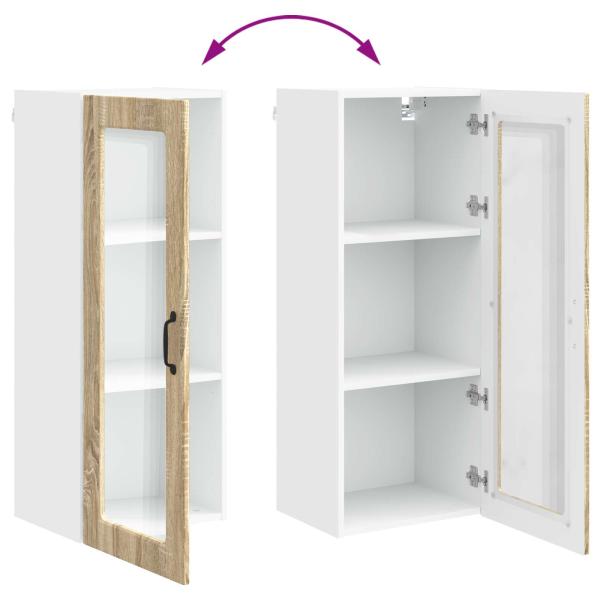 Küchenwandschrank Sonoma-Eiche 40 x 31 x 100 cm Holzwerkstoff