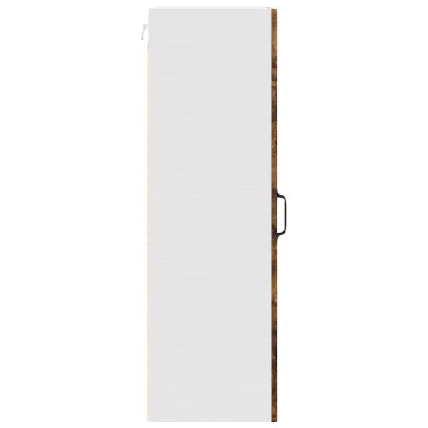 Küchenwandschrank mit Regal Geräucherte Eiche 40 x 31 x 100 cm