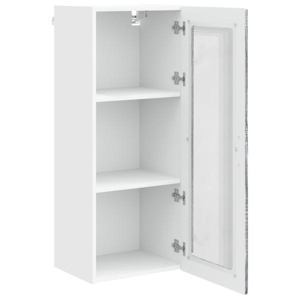 Küchenwandschrank Graues Sonoma 40 x 31 x 100 cm Holzwerkstoff