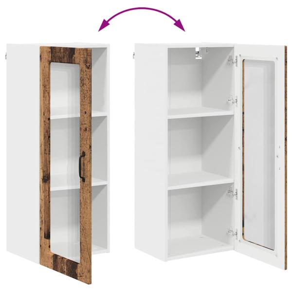 Küchenwandschrank Altholz 40 x 31 x 100 cm Holzwerkstoff