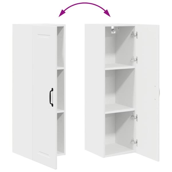 Küchenwandschrank mit Regal Weiß 30 x 31 x 100 cm Holzwerkstoff