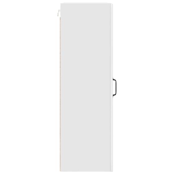 ARDEBO.de - Küchenwandschrank Hochglanz Weiß 30 x 31 x 100 cm Holzwerkstoff