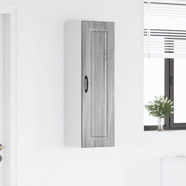 Wandschrank PORTO Graues Sonoma 30 x 31 x 100 cm Holzwerkstoff