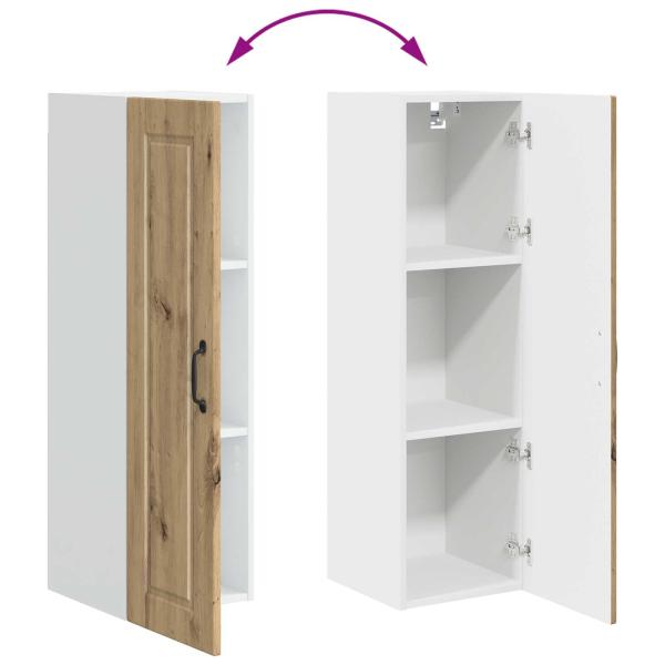 Küchenwandschrank Artisan-Eiche 30 x 31 x 100 cm Holzwerkstoff