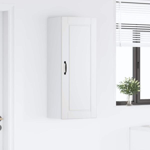 Küchenwandschrank mit Regal Weiß 40 x 31 x 100 cm Holzwerkstoff