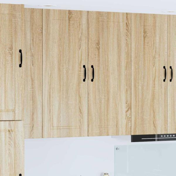 ARDEBO.de - Küchenwandschrank Sonoma-Eiche 40 x 31 x 100 cm Holzwerkstoff