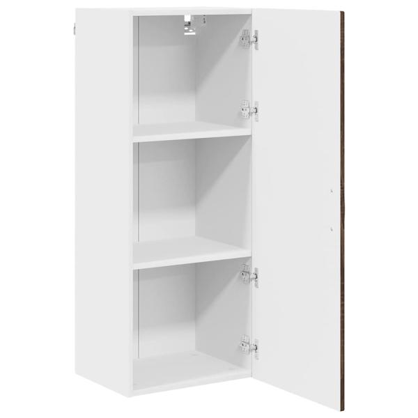 Wandschrank PORTO Braun Eichen-Optik 40 x 31 x 100 cm
