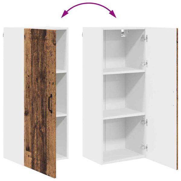 Küchenwandschrank Altholz 40 x 31 x 100 cm Holzwerkstoff