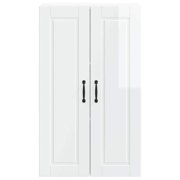 Küchenwandschrank Hochglanz Weiß 60 x 31 x 100 cm Holzwerkstoff