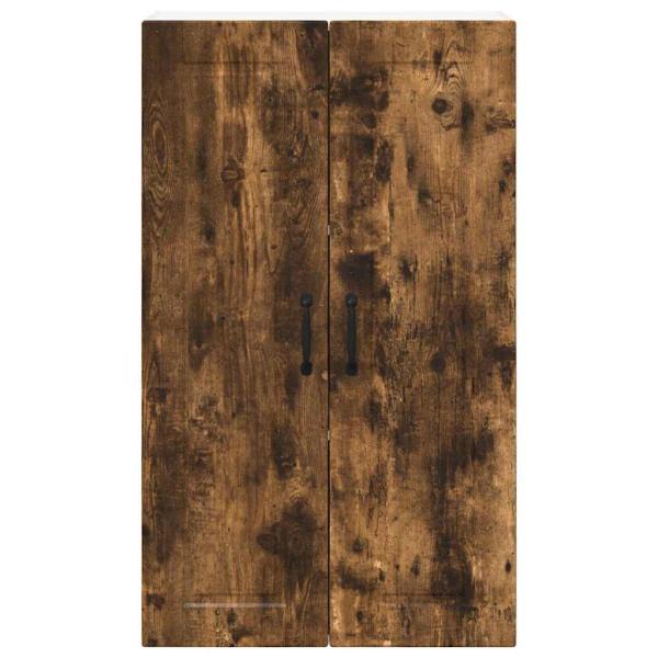 Küchenwandschrank mit Regal Geräucherte Eiche 60 x 31 x 100 cm