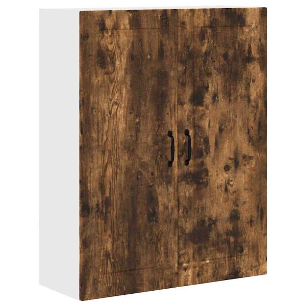 Küchenwandschrank mit Regal Geräucherte Eiche 80 x 31 x 100 cm