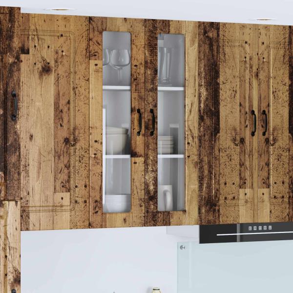 ARDEBO.de - Küchenwandschrank Altholz 60 x 31 x 100 cm Holzwerkstoff
