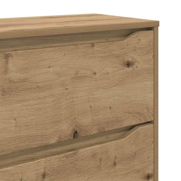 Stauraumschränke 2 pcs Artisan-Eiche 80 x 48 x 105 cm