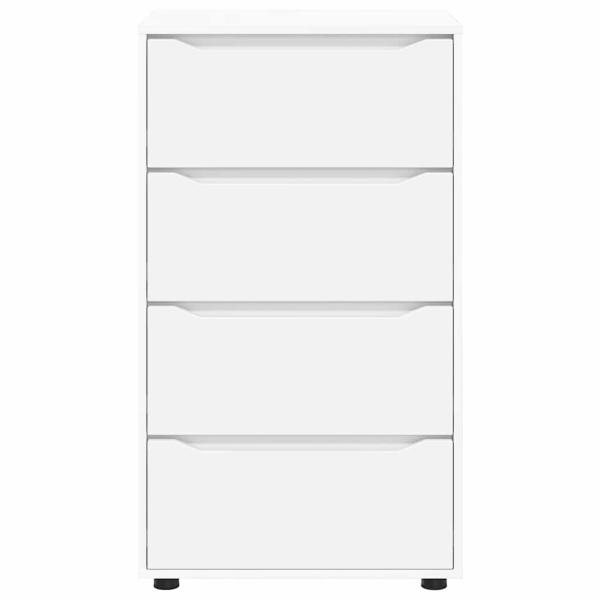 Stauraumschränke 2 pcs Weiß 60 x 48 x 105 cm Holzwerkstoff