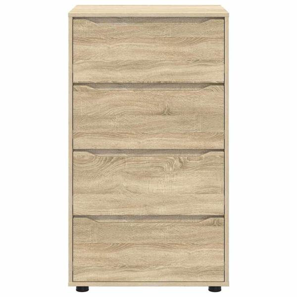 Stauraumschränke 2 pcs Sonoma-Eiche 60 x 48 x 105 cm